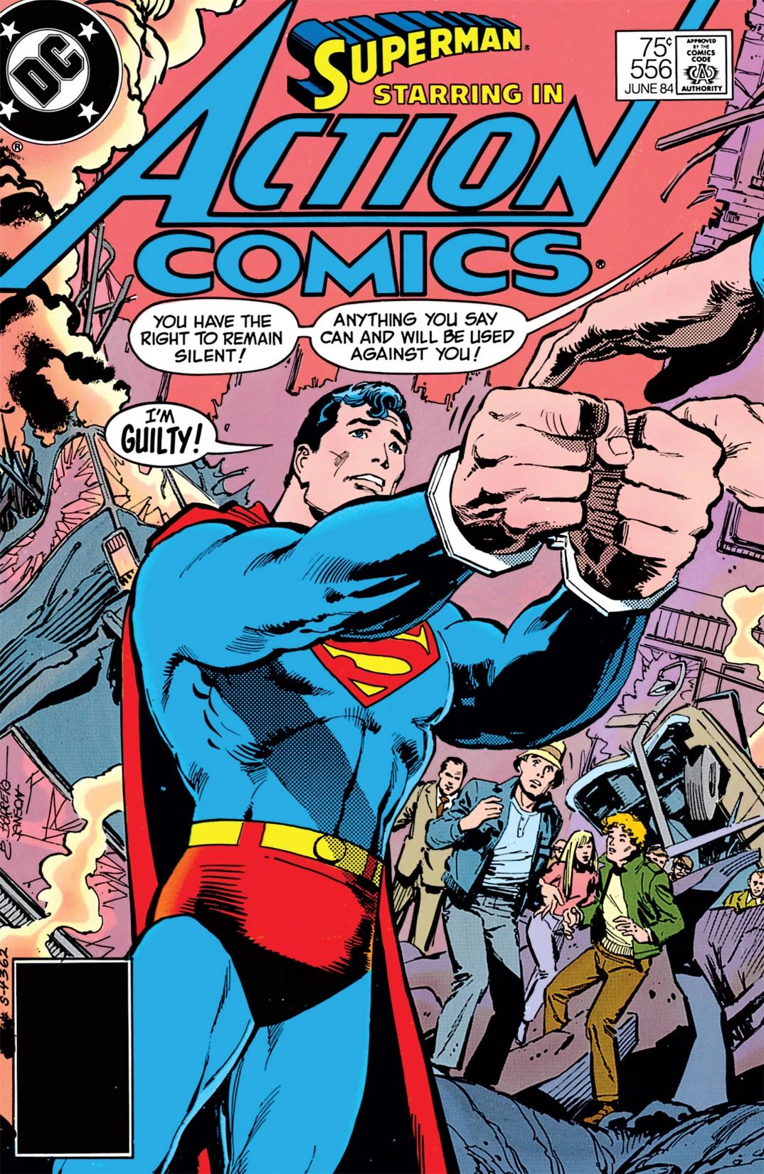 Action Comics #556 (DC, 1984 — Cover A) cover